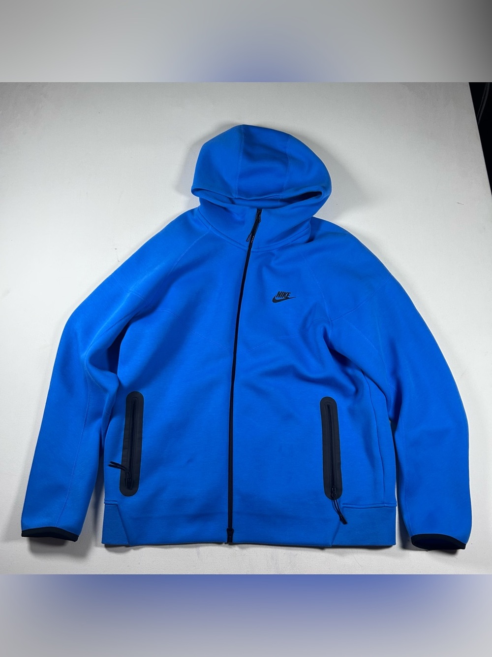 Men’s XL Nike Sportswear Tech Fleece Windrunner Photo Blue Full Zip